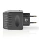 Εικόνα της Power Socket Adapter Nedis 230V AC to 12V DC Car Cigarette Chassis Black WACA12V