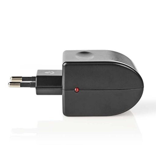 Εικόνα της Power Socket Adapter Nedis 230V AC to 12V DC Car Cigarette Chassis Black WACA12V