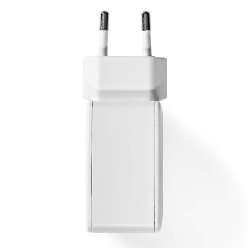 Εικόνα της Φορτιστής Nedis 4x USB-A 24W White WCHAU481AWT