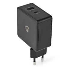 Εικόνα της Φορτιστής Nedis USB-A & USB-C 57W Black WCPD45W100BK
