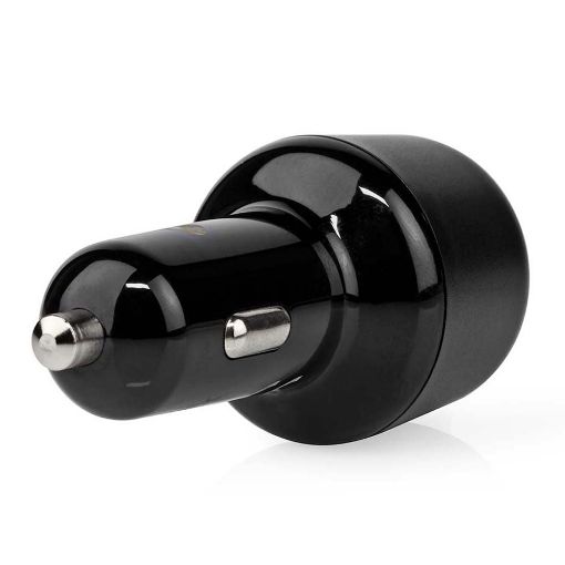 Εικόνα της Φορτιστής Αυτοκινήτου Nedis USB-A & USB-C PD 65W Black CCPD65W100BK