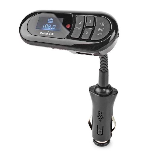 Εικόνα της Nedis FM Transmitter Bluetooth Black CATR100BK