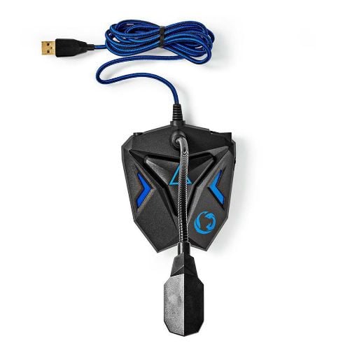 Εικόνα της Μικρόφωνο Nedis Gaming USB Black/Blue GMICGU100BK