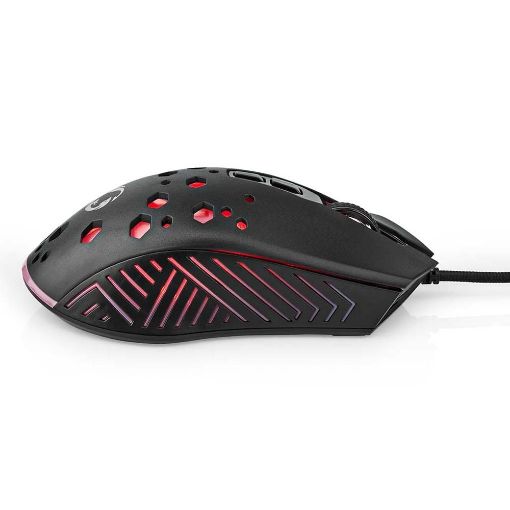 Εικόνα της Ποντίκι Nedis Gaming RGB Black GMWD410BK