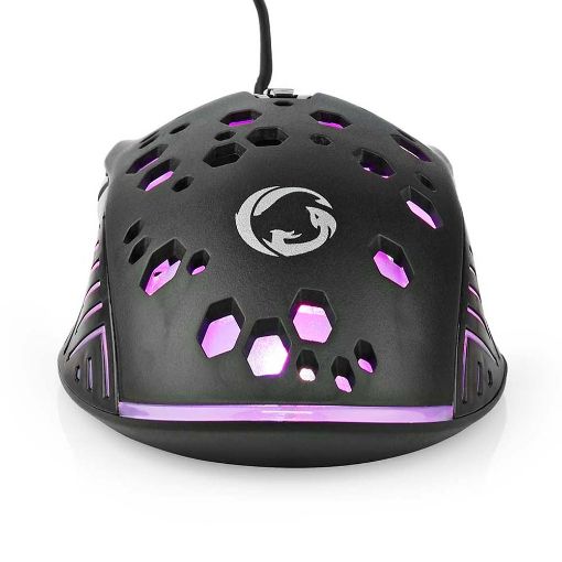 Εικόνα της Ποντίκι Nedis Gaming RGB Black GMWD410BK