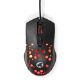 Εικόνα της Ποντίκι Nedis Gaming RGB Black GMWD410BK