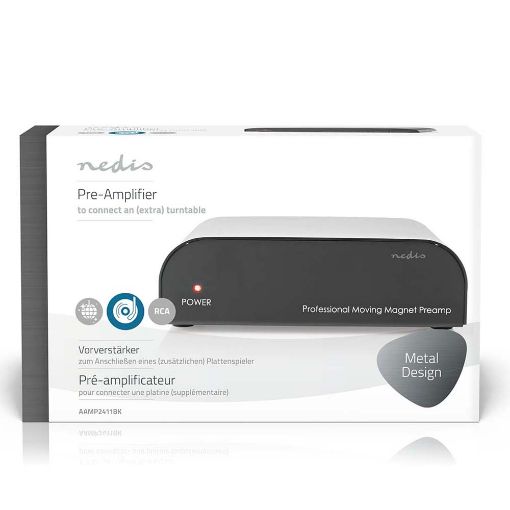 Εικόνα της Προενισχυτής Nedis Black AAMP2411BK
