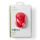 Εικόνα της Ποντίκι Nedis Silent Wireless Red MSWS400RD