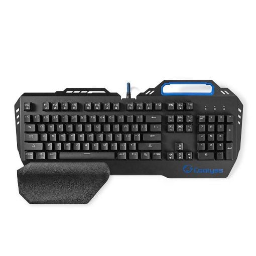 Εικόνα της Πληκτρολόγιο Nedis Mechanical RGB (US) Black GKBD400BKUS