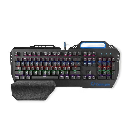 Εικόνα της Πληκτρολόγιο Nedis Mechanical RGB (US) Black GKBD400BKUS