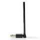 Εικόνα της WiFi USB Adapter Nedis AC600 Dual-Band Black WSNWA600BK