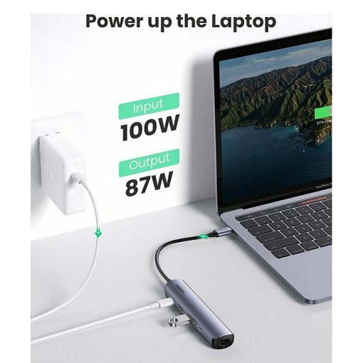 Εικόνα της Ugreen CM418 Multi-Function Converter Type-C Gray 10919