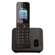 Εικόνα της Ασύρματο Τηλέφωνο Panasonic KX-TGH210GRB Black