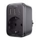 Εικόνα της Μονόπριζο Ασφαλείας Ugreen CD314 GaN USB Charger Black 90613