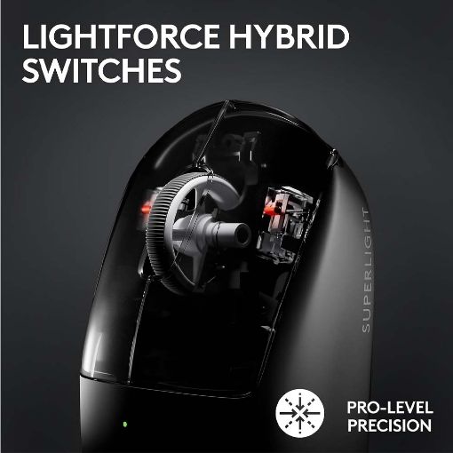 Εικόνα της Ποντίκι Logitech G PRO X Superlight 2 LightSpeed Black 910-006631