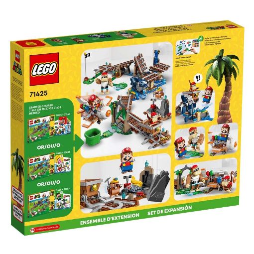 Εικόνα της LEGO Super Mario: Diddy Kong's Mine Cart Ride Expansion Set 71425