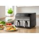 Εικόνα της Φριτέζα Αέρος Sencor Vita Διπλή 8lt 1700W Black SFR 9500SS