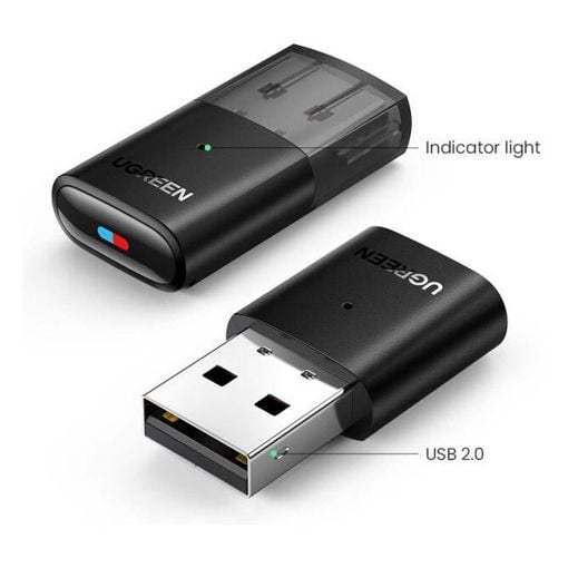 Εικόνα της Adapter Ugreen Bluetooth v5.0 Black 10928