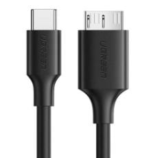 Εικόνα της Καλώδιο Ugreen US312 USB-C to WD-USB 1m Black 20103