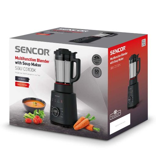 Εικόνα της Μπλέντερ Sencor 1.2lt 1200W Black SBU 0510BK