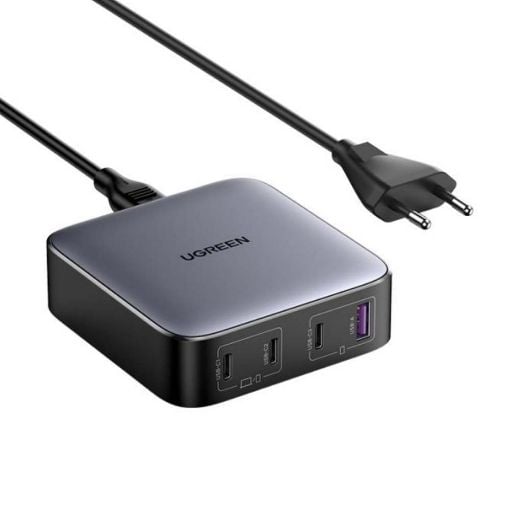 Εικόνα της Φορτιστής Ugreen CD328 GaN II Quick Charge 4.0 100W Grey/Black 90928