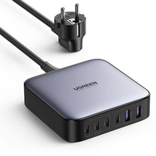 Εικόνα της Φορτιστής Ugreen CD271 GaN II Quick Charge 4.0 200W Grey/Black 40914