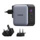 Εικόνα της Φορτιστής Ugreen CD296 GaN Quick Charge 4.0 65W Grey/Black 90409