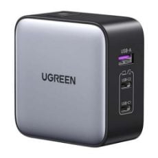 Εικόνα της Φορτιστής Ugreen CD296 GaN Quick Charge 4.0 65W Grey/Black 90409