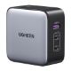 Εικόνα της Φορτιστής Ugreen CD296 GaN Quick Charge 4.0 65W Grey/Black 90409