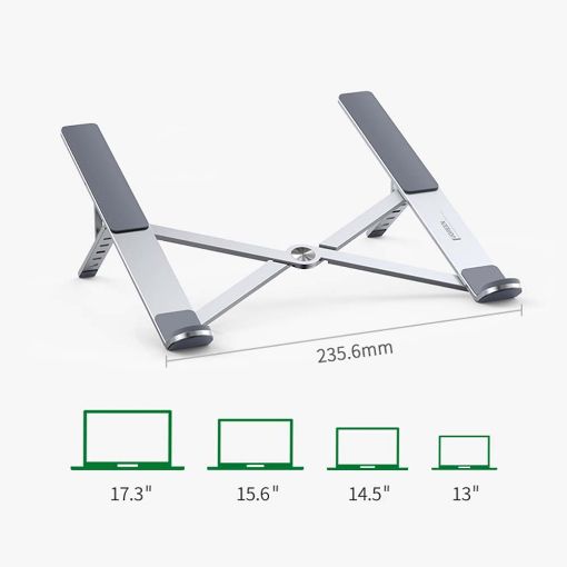 Εικόνα της Βάση Laptop Ugreen LP451 17.3" Silver 40289