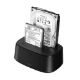 Εικόνα της Docking Station Ugreen CM198 2.5/3.5" USB 3.0 Black 50857