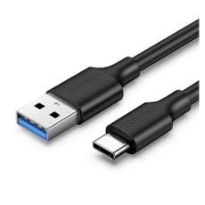 Εικόνα της Καλώδιο Ugreen US184 USB to USB-C 1m Black Nickel 20882