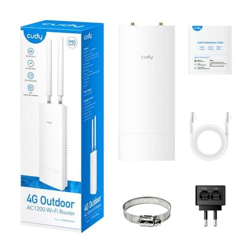 Εικόνα της 4G Router Cudy LT500 Outdoor AC1200 Passive PoE