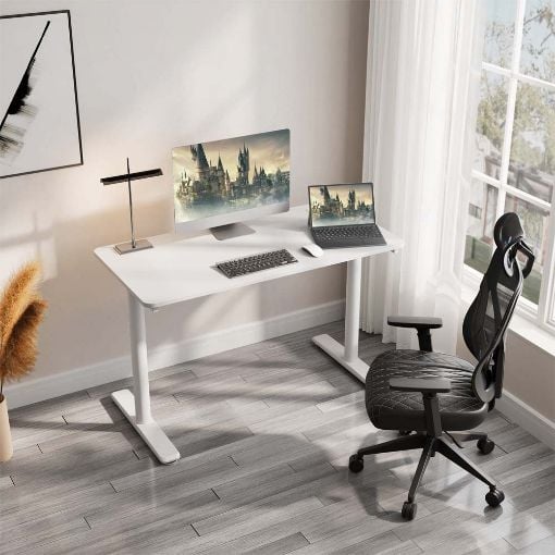 Εικόνα της Gaming Desk Eureka Ergonomic 47" White ERK-IOD-47W-V2