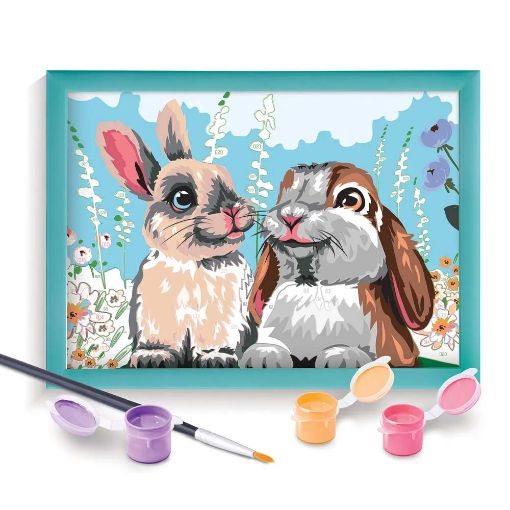 Εικόνα της AS Company - Paint & Frame Ζωγραφίζω με Αριθμούς, Cute Bunnies 1038-41011