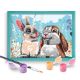 Εικόνα της AS Company - Paint & Frame Ζωγραφίζω με Αριθμούς, Cute Bunnies 1038-41011
