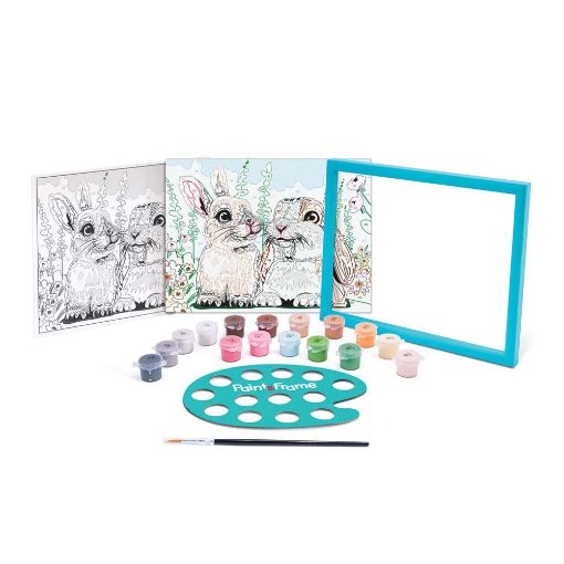 Εικόνα της AS Company - Paint & Frame Ζωγραφίζω με Αριθμούς, Cute Bunnies 1038-41011