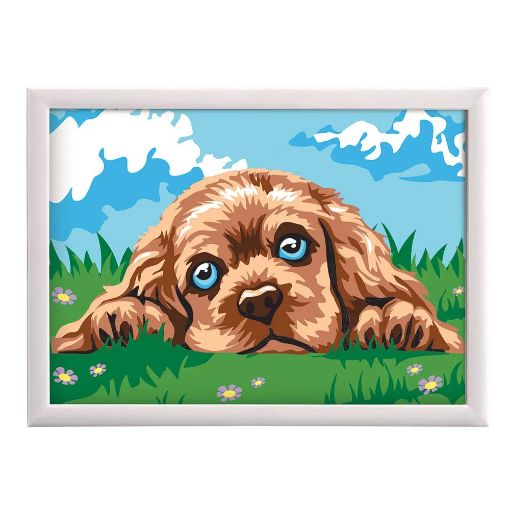 Εικόνα της AS Company - Paint & Frame Ζωγραφίζω με Αριθμούς, Loving Puppy 1038-41012
