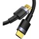 Εικόνα της Καλώδιο Baseus Cafule HDMI v2.0 M/M 2m Black CADKLF-F01