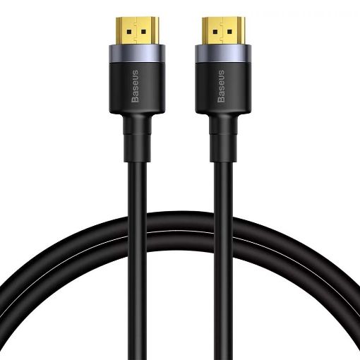 Εικόνα της Καλώδιο Baseus Cafule HDMI v2.0 M/M 2m Black CADKLF-F01