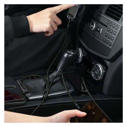 Εικόνα της Καλώδιο Baseus Rapid Series Braided 3in1 USB to Type-C / Lightning / micro USB 1.5m Black CAMLT-SC01