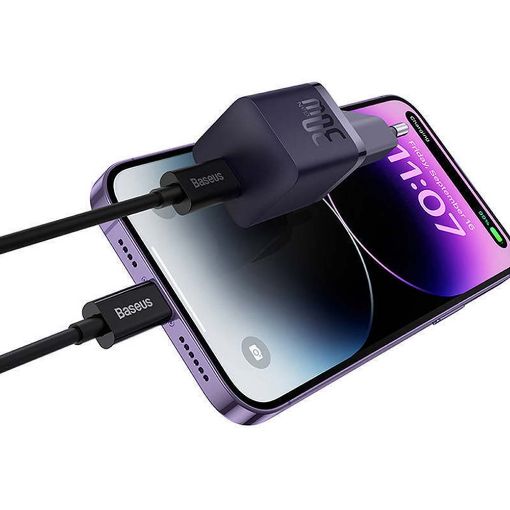 Εικόνα της Φορτιστής Baseus GaN5 USB-C 30W Black CCGN070401