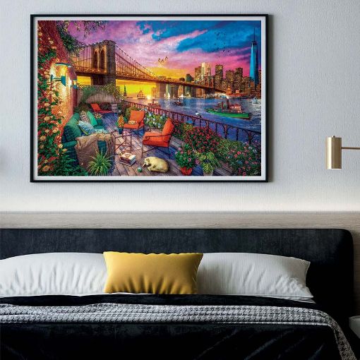Εικόνα της Clementoni - Puzzle High Quality Collection Ηλιοβασίλεμα στο Μανχάταν 3000pcs 1220-33552