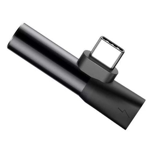 Εικόνα της Audio Adapter Baseus USB-C to Mini 3.5mm/ USB-C F/F Black CATL41-01