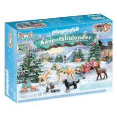 Εικόνα της Playmobil Horses Of Waterfall - Βόλτα με το Έλκηθρο (Χριστουγεννιάτικο Ημερολόγιο) 71345
