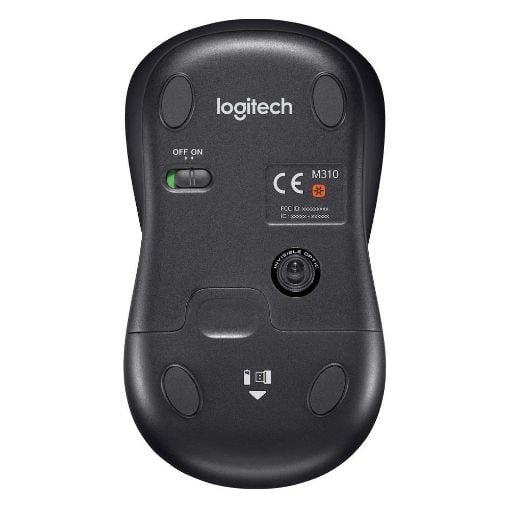 Εικόνα της Ποντίκι Logitech M310 Wireless Dark Grey 910-003986