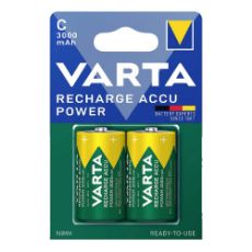 Εικόνα της Μπαταρίες Επαναφορτιζόμενες C 1.2V Varta Ready To Use 3000mAh 2 Τεμ