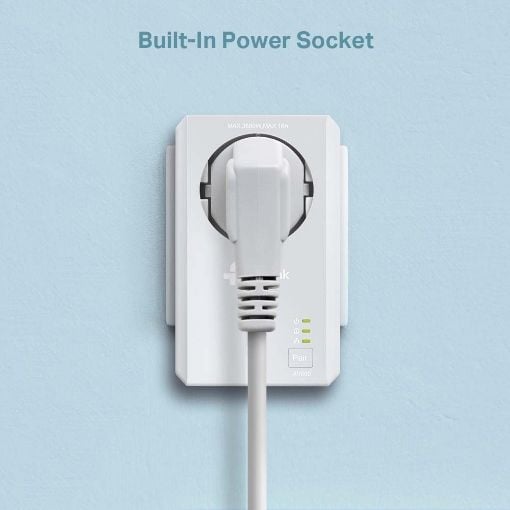 Εικόνα της Powerline Tp-Link WPA4226 v5 AV600 Passthrough Wireless Starter Kit