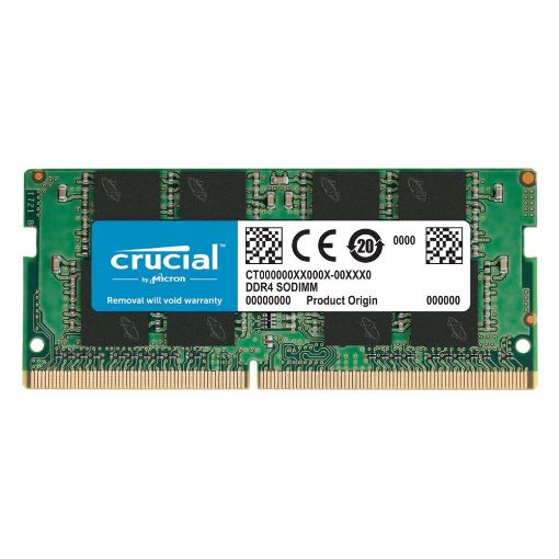 Εικόνα της Ram Crucial 4GB DDR4 2400MHz SODIMM C17 CT4G4SFS824A
