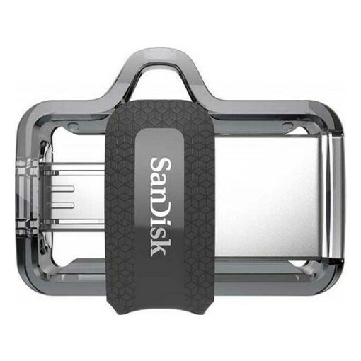 Εικόνα της SanDisk Ultra Dual m3.0 USB 3.0 128GB Silver SDDD3-128G-G46